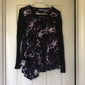Vera Wang long sleeve blouse